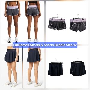 Lululemon Skorts & Shorts Bundle Size 12